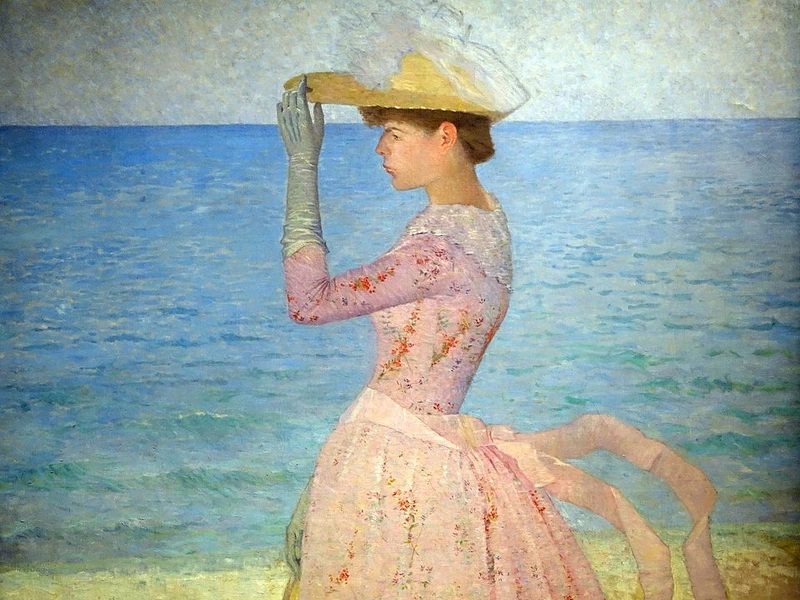 1861 - Aristide Maillol - La donna con l'ombrello
